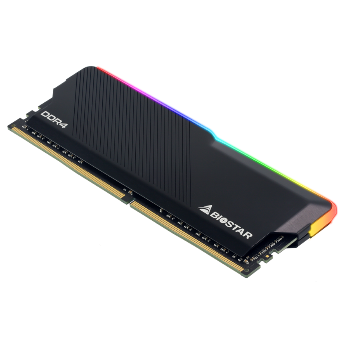 Memória DDR4 Biostar Gaming X, 16GB (2x8GB), 3600MHz, RGB, Black, DHD36EU4RP-VB18A-BS2