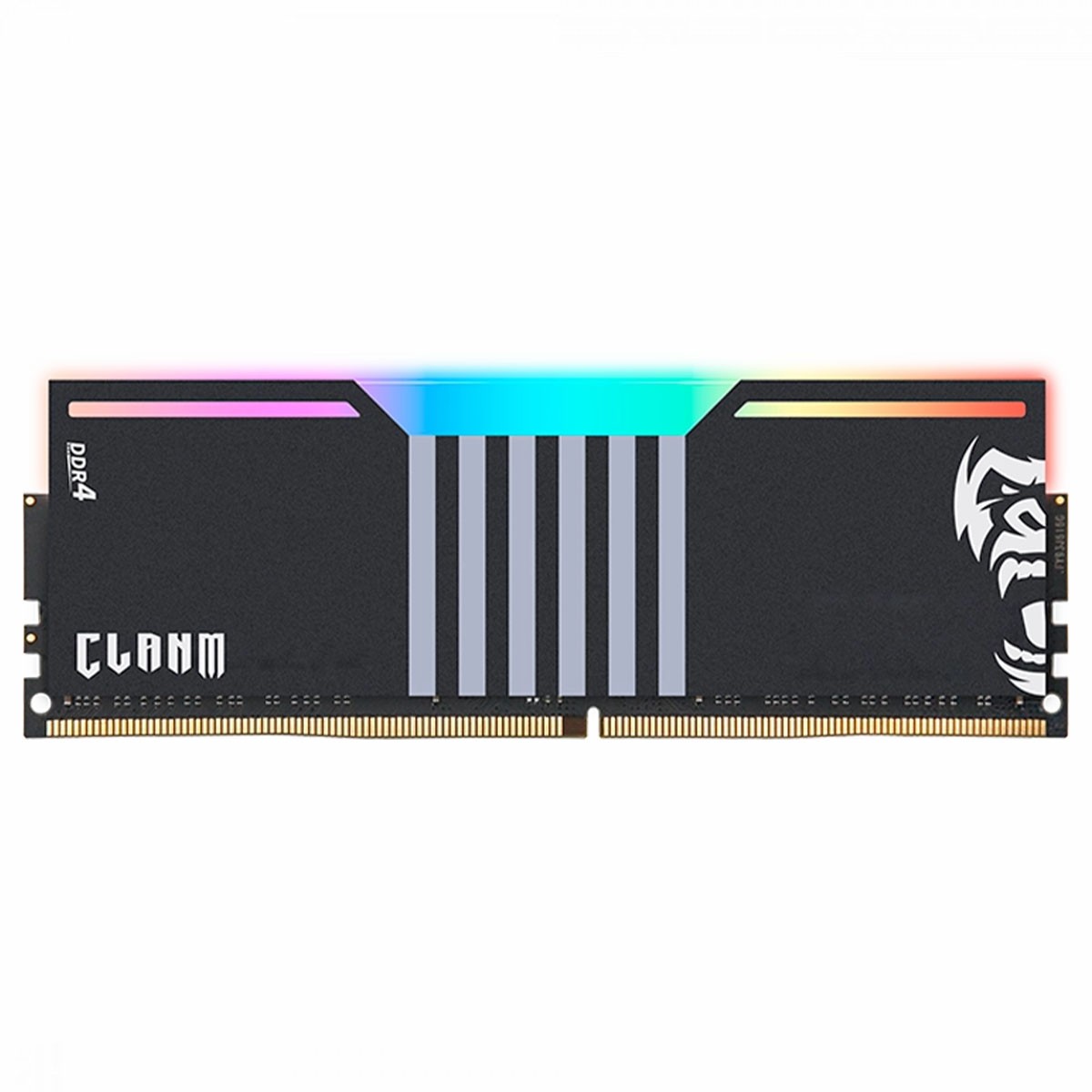 Memoria DDR4 Clanm, RGB, 8GB, 3200MHz, Preto