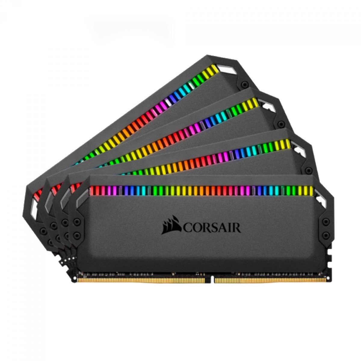 Memória DDR4 Corsair Dominator Platinum RGB, 32GB (4x8GB), 3200MHz, CMT32GX4M4Z3200C16
