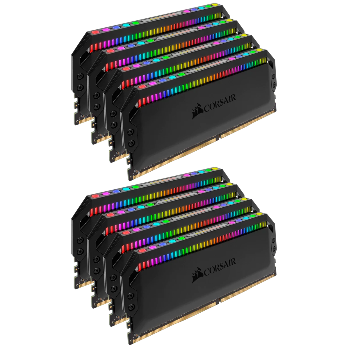 Memória DDR4 Corsair Dominator Platinum RGB, 64GB (8x8GB), 3200MHz, CMT64GX4M8C3200C16