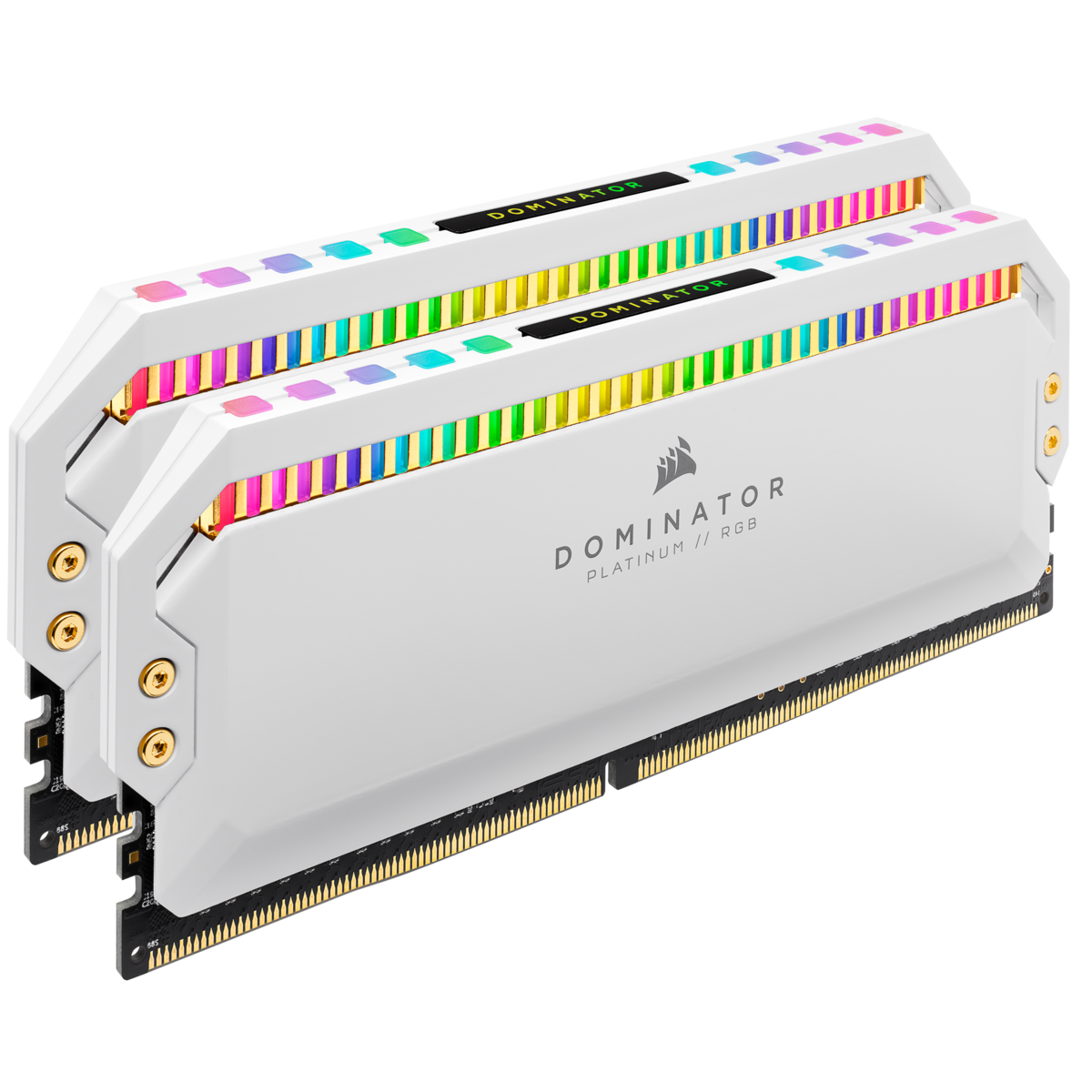 Memória DDR4 Corsair Dominator Platinum RGB, White, 32GB (2x16GB), 3200MHz, CMT32GX4M2C3200C16W