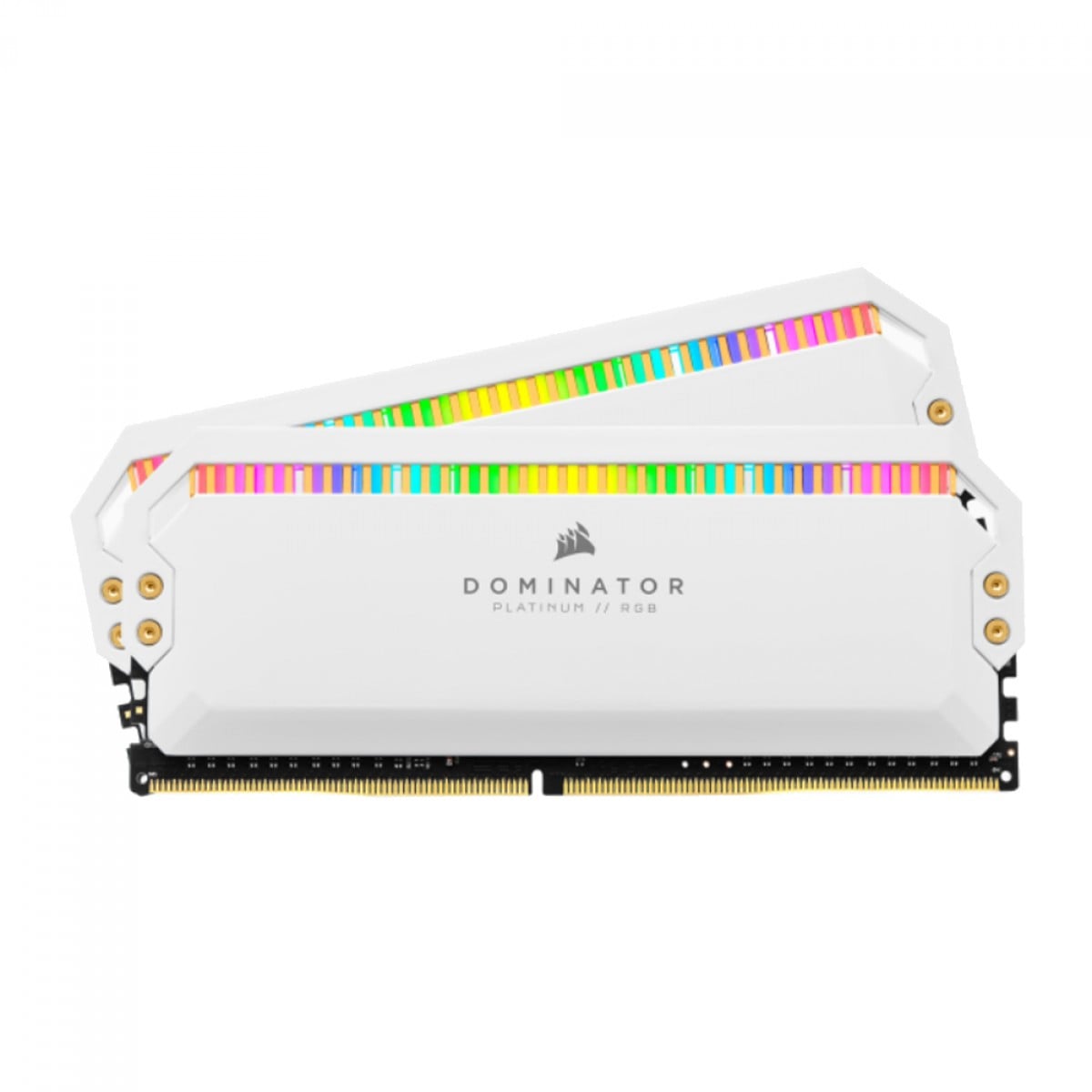 Memória DDR4 Corsair Dominator Platinum RGB, 32GB (2x16GB), White, 3200MHz, CMT32GX4M2E3200C16W
