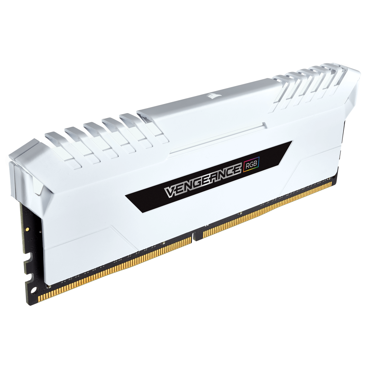 Memória DDR4 Corsair Vengeance, LED RGB, 16GB (2x8GB) 3000MHz, White, CMR16GX4M2C3000C15W