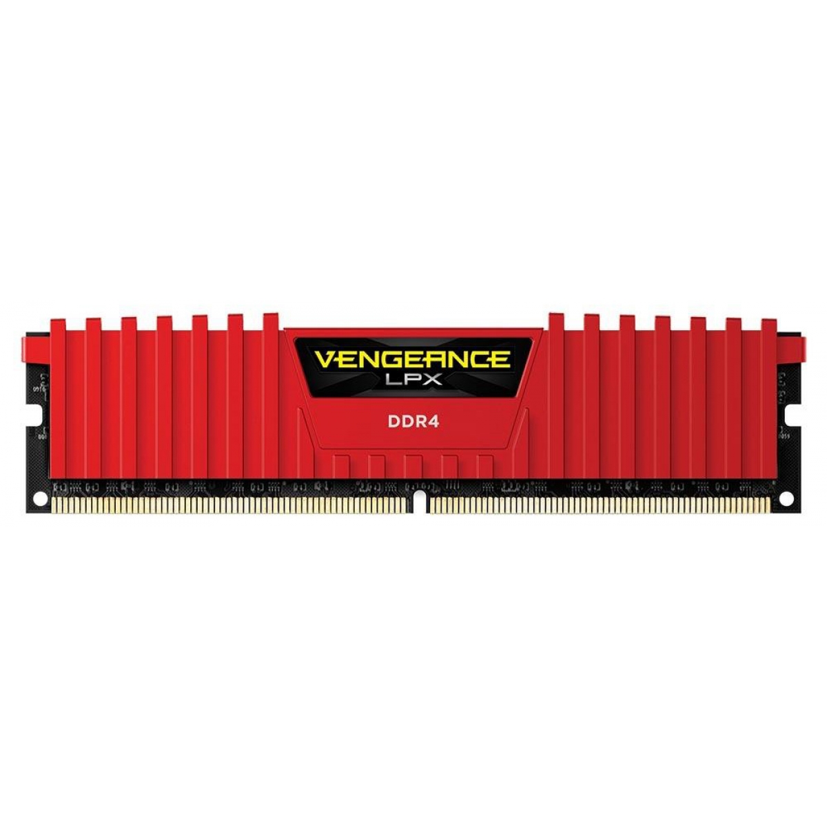 Memória DDR4 Corsair Vengeance LPX, 8GB 2400MHz, Red, CMK8GX4M1A2400C16R