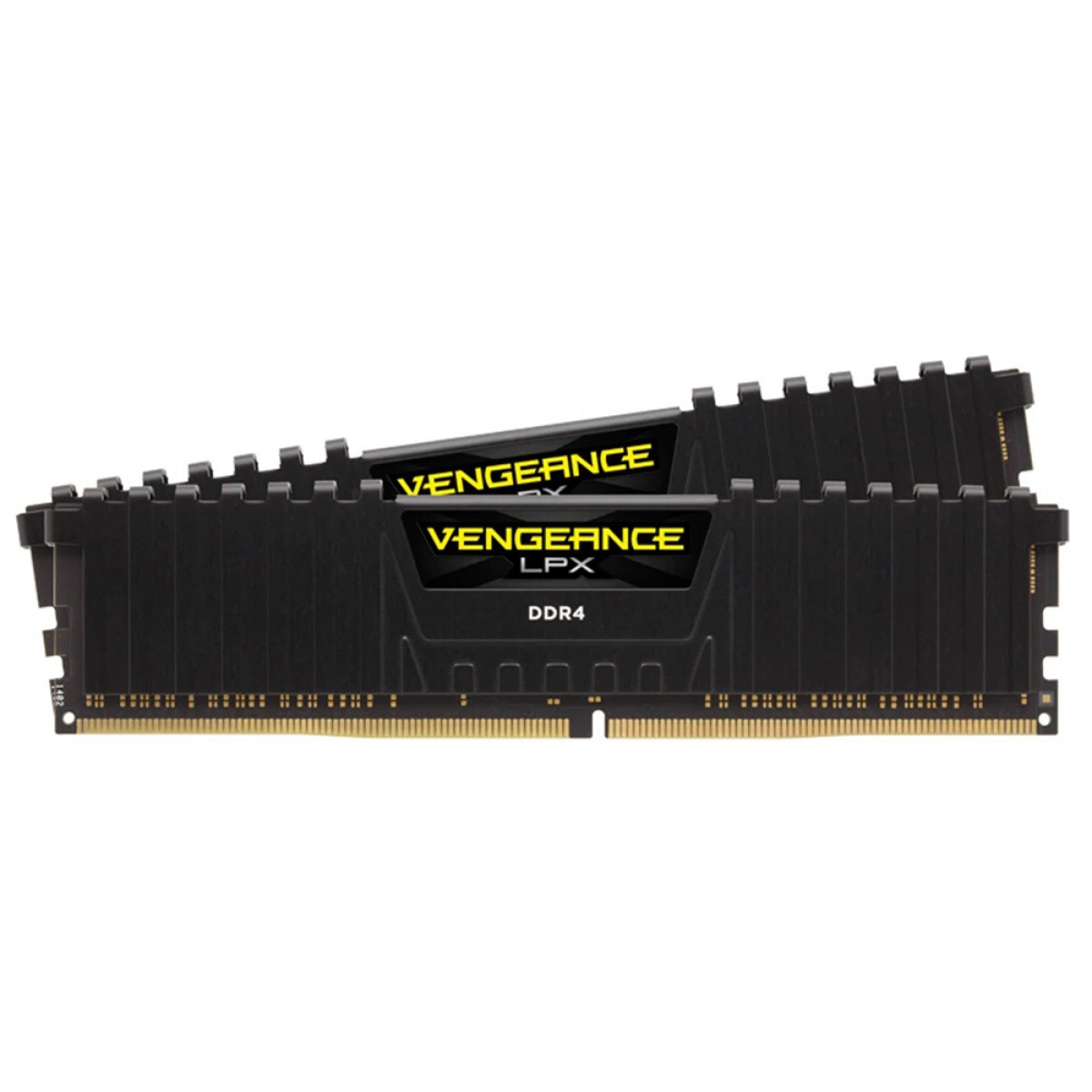 Memória DDR4 Corsair Vengeance LPX, 8GB (2x4GB), 2400MHz, Black, CMK8GX4M2A2400C16