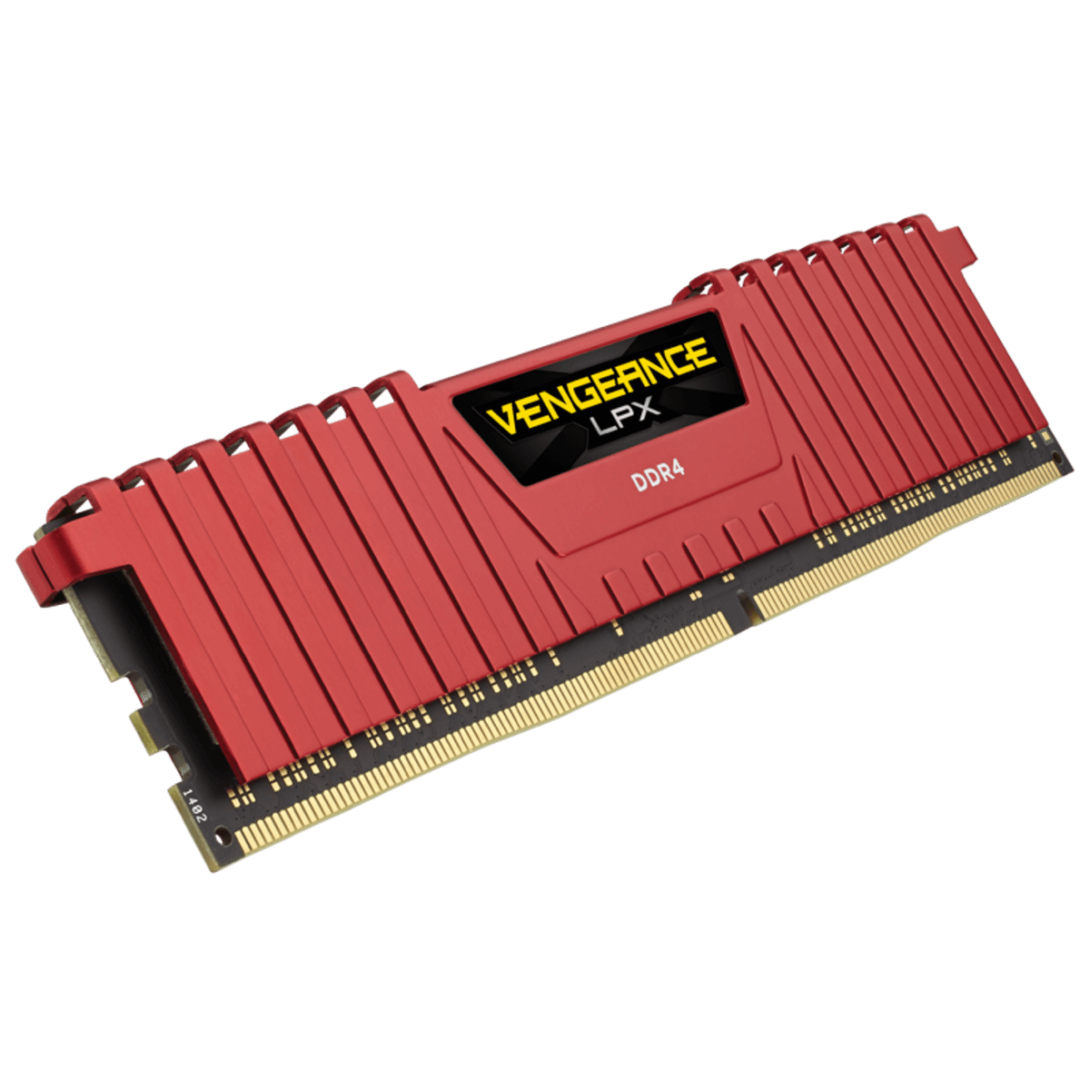 Memória DDR4 Corsair Vengeance LPX, 8GB (2X4GB) 2666MHz, Red, CMK8GX4M2A2666C16R