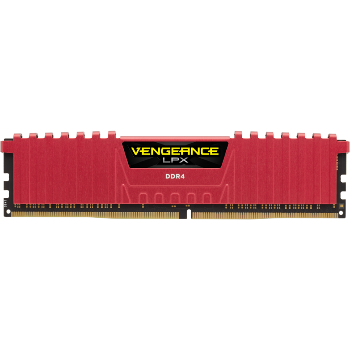 Memória DDR4 Corsair Vengeance LPX, 8GB 2400MHz, Red, CMK8GX4M1A2400C14R