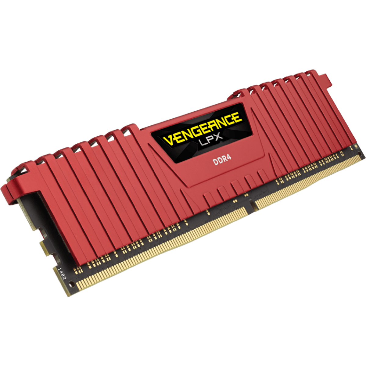 Memória DDR4 Corsair Vengeance LPX, 8GB 2400MHz, Red, CMK8GX4M1A2400C14R