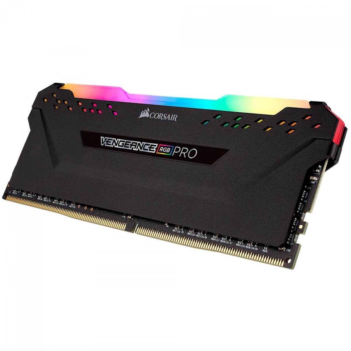 Memória DDR4 Corsair Vengeance RGB Pro, 16GB, 3600MHz, Preto, CMW16GX4M1Z3600C18