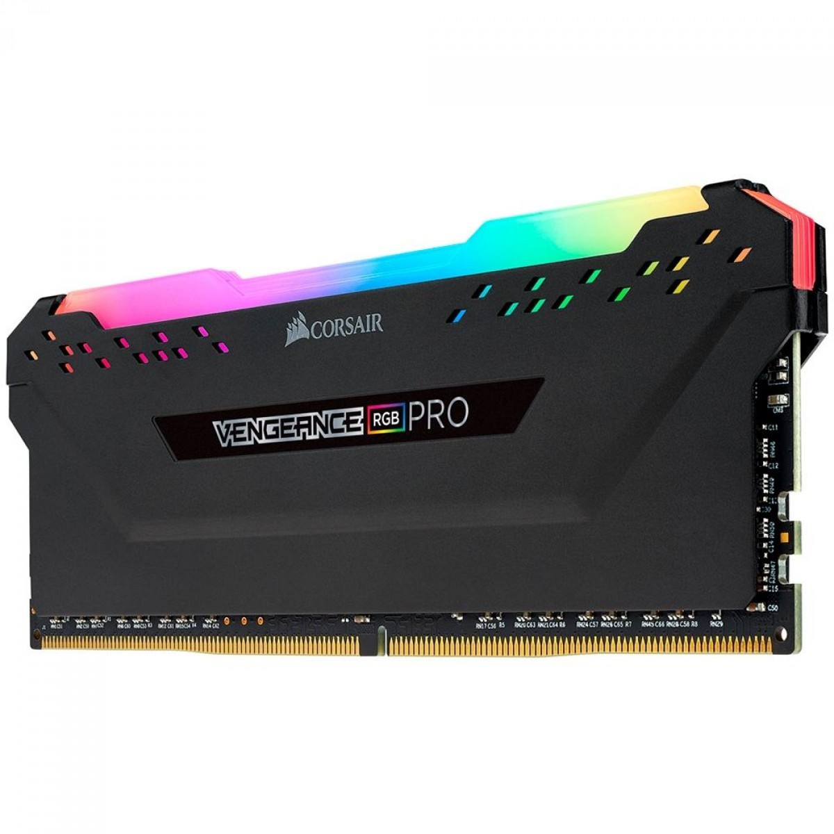 Memória DDR4 Corsair Vengeance RGB Pro, 16GB, 3600MHz, Preto, CMW16GX4M1Z3600C18