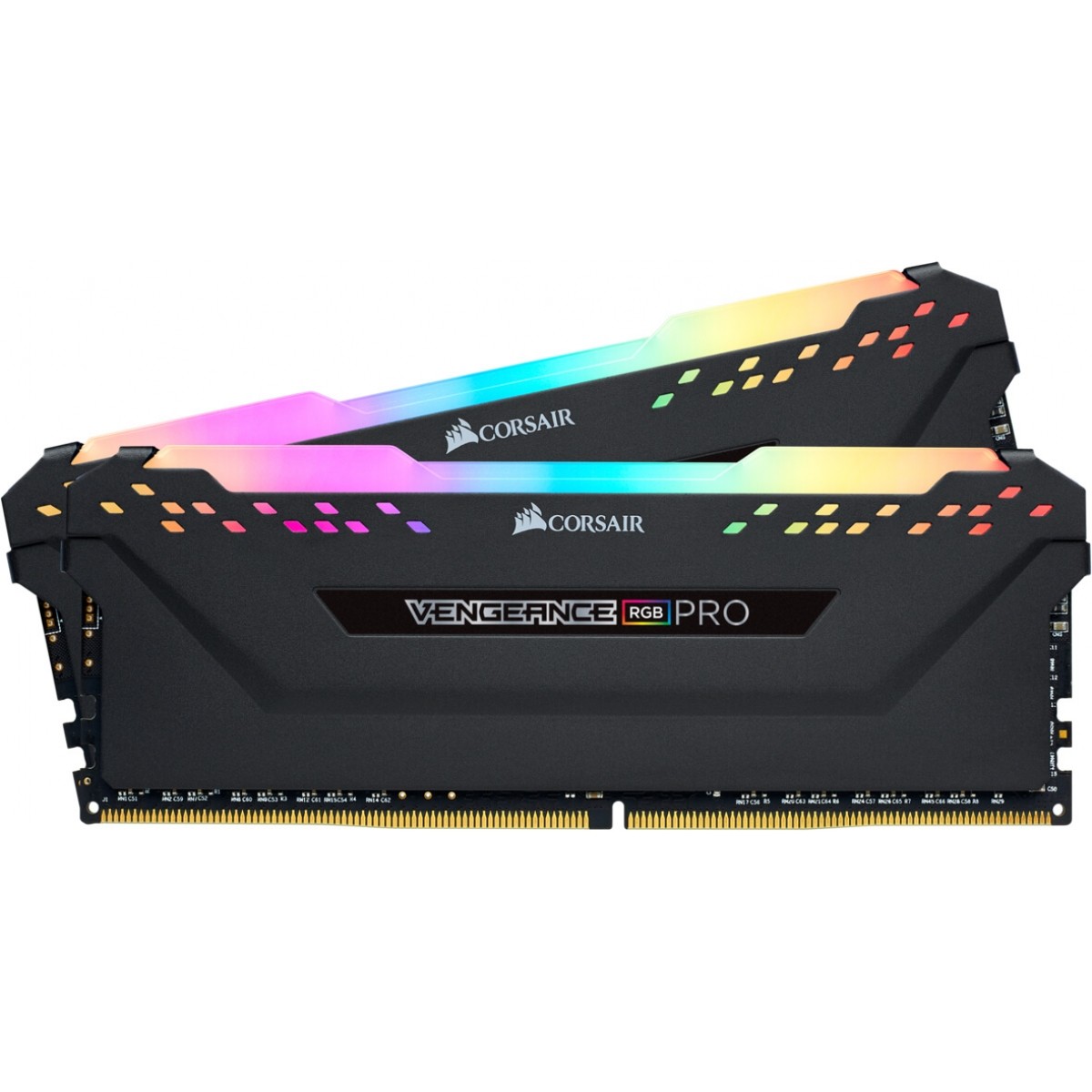 Memória DDR4 Corsair Vengeance RGB Pro, 32GB (2x16GB) 2666MHz, CMW32GX4M2A2666C16