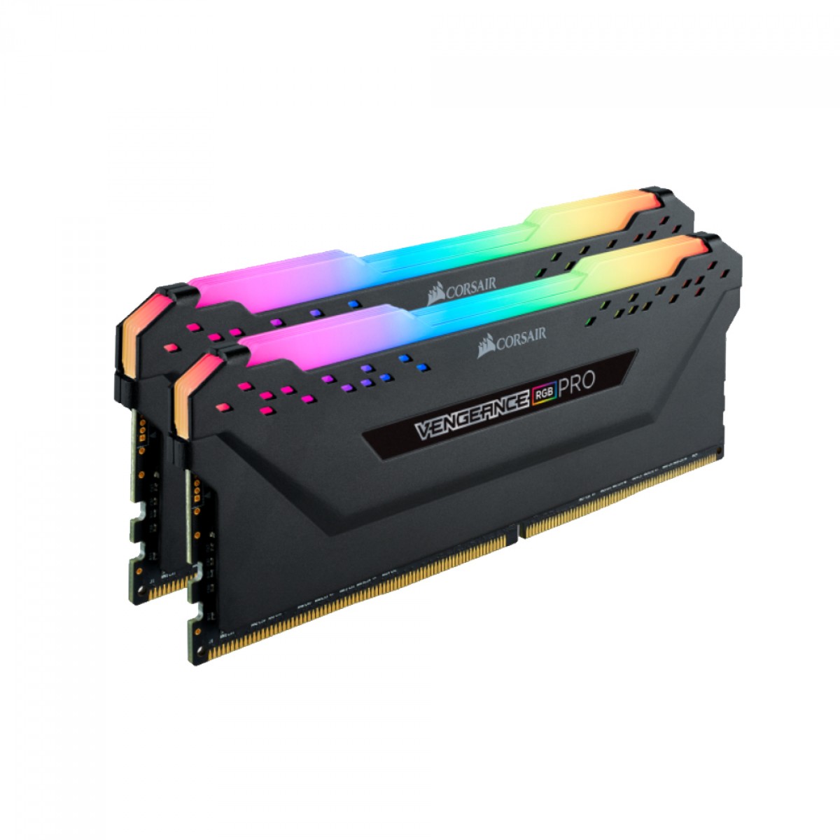 Memória DDR4 Corsair Vengeance RGB Pro, 32GB (4x8GB), 3600MHz, Black, CMW32GX4M4D3600C18