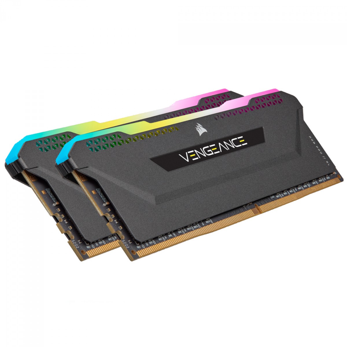  Memória DDR4 Corsair Vengeance RGB PRO SL, 32GB (2x16GB) 4000MHz, Black, CMH32GX4M2K4000C18