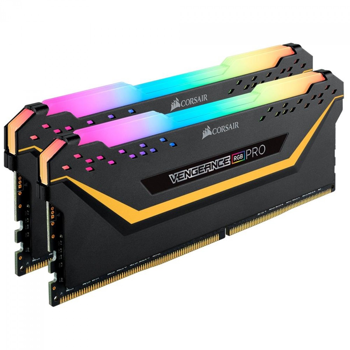 Memória DDR4 Corsair Vengeance RGB Pro TUF Gaming Edition, 16GB (2x8GB), 3200MHz, CMW16GX4M2E3200C16-TUF