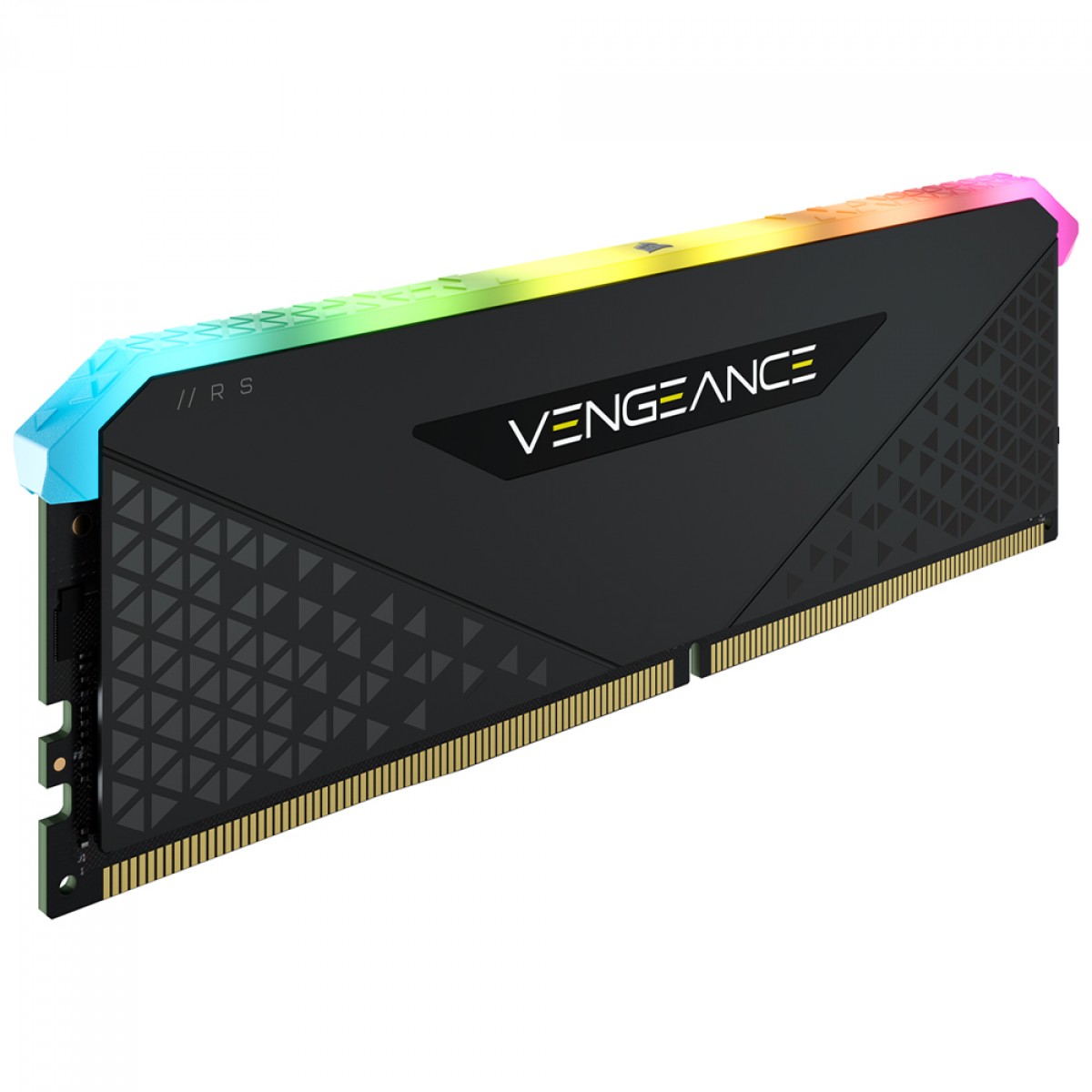 Memória DDR4 Corsair Vengeance RGB RS, 16GB, 3200MHz, Black