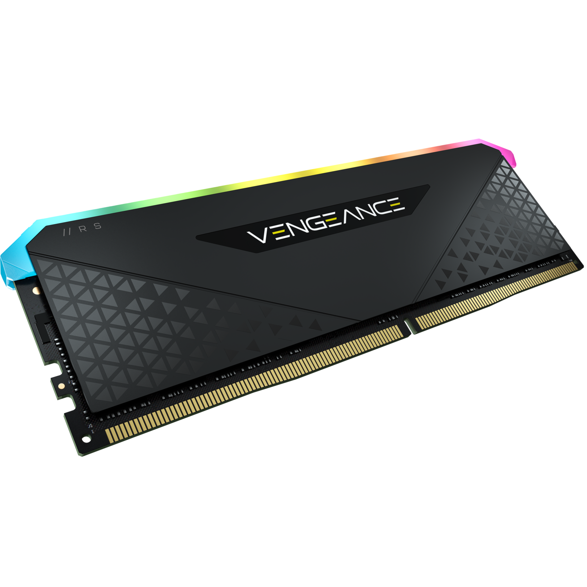 Memória DDR4 Corsair Vengeance RGB RS, 8GB, 3200MHz, Black, CMG8GX4M1E3200C16