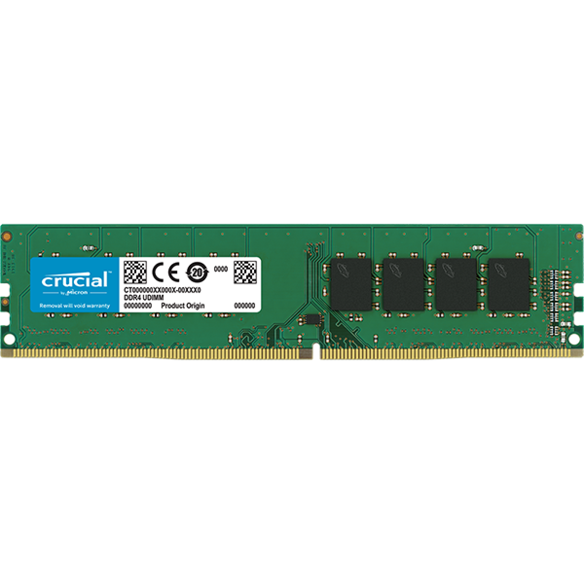 Memória DDR4 Crucial, 4GB 2400MHz, CT4G4DFS824A
