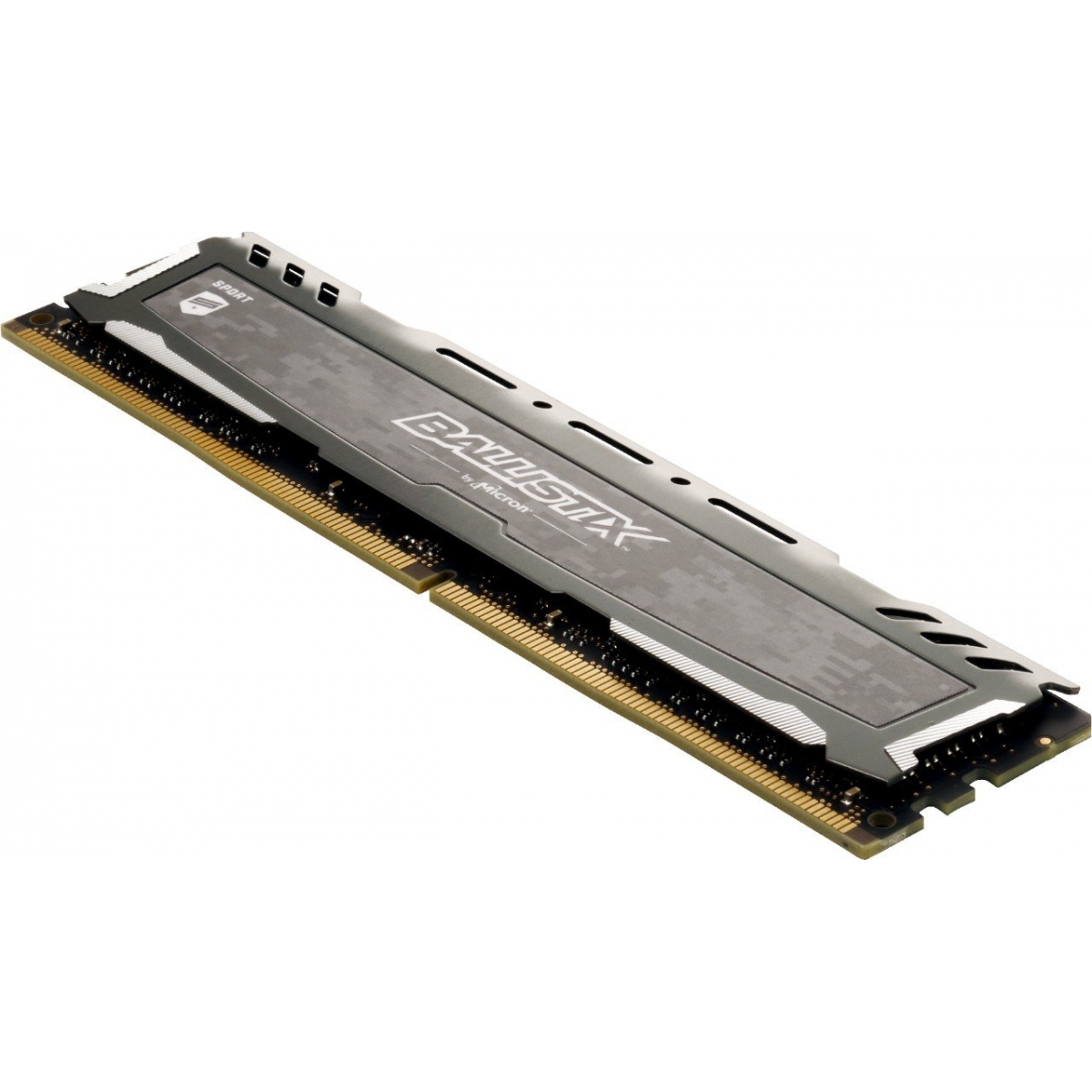 Memória DDR4 Crucial Ballistix Sport Lt, 16GB (2x8GB) 3200MHz, Grey, BLS2K8G4D32AESBK