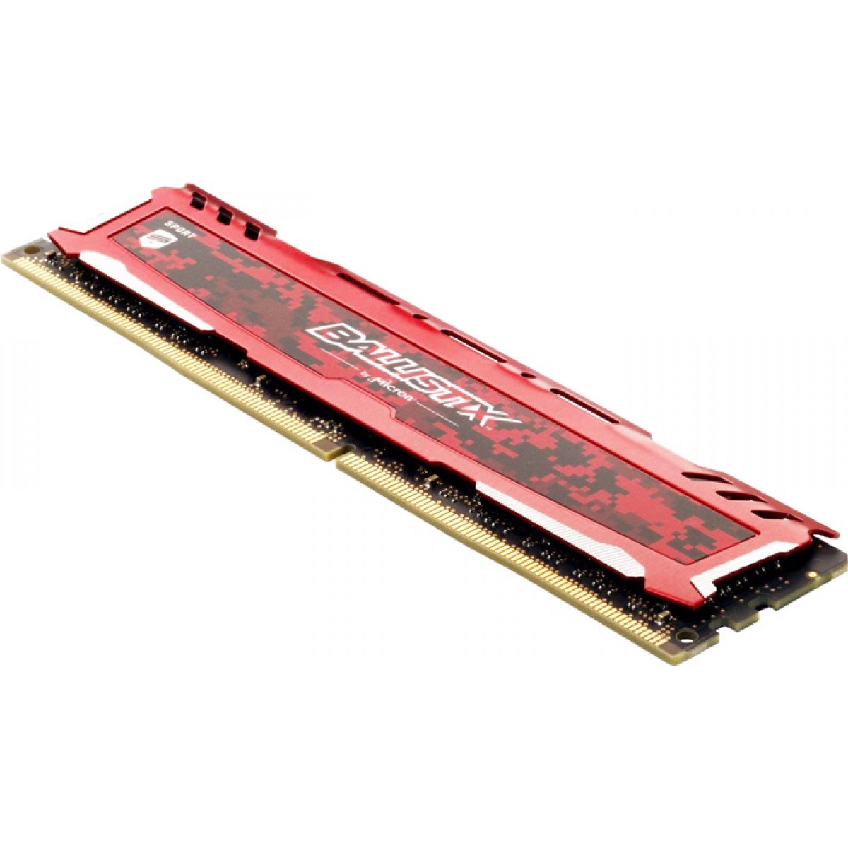 Memória DDR4 Crucial Ballistix Sport Lt, 8GB 3000MHz, Red, BLS8G4D30AESEK