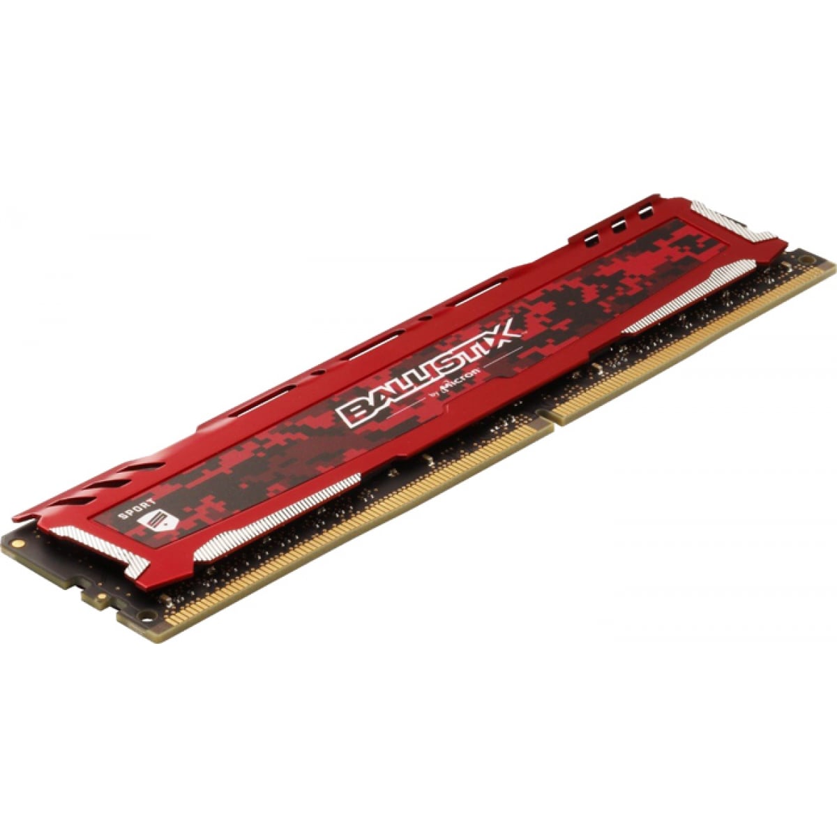 Memória DDR4 Crucial Ballistix Sport Lt, 8GB 3000MHz, Red, BLS8G4D30AESEK