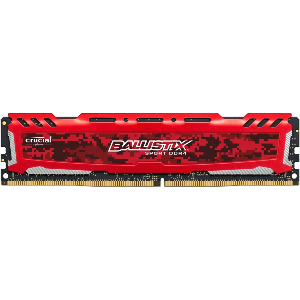 Memória DDR4 Crucial Ballistix Sport LT, 8GB 2400MHz, Red, BLS8G4D240FSE