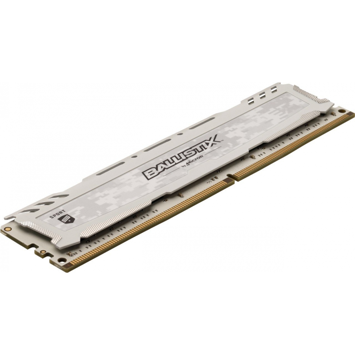 Memória DDR4 Crucial Ballistix Sport Lt, 16GB (2x8GB) 3200MHz, White, BLS2K8G4D32AESCK