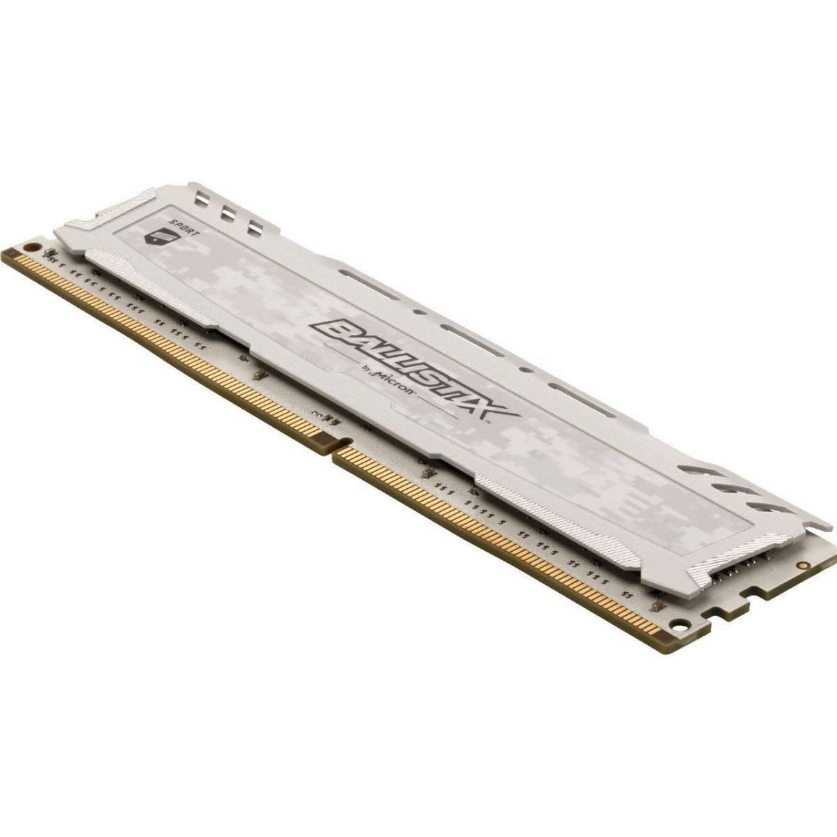 Memória DDR4 Crucial Ballistix Sport Lt, 8GB 3200MHz, White, BLS8G4D32AESCK