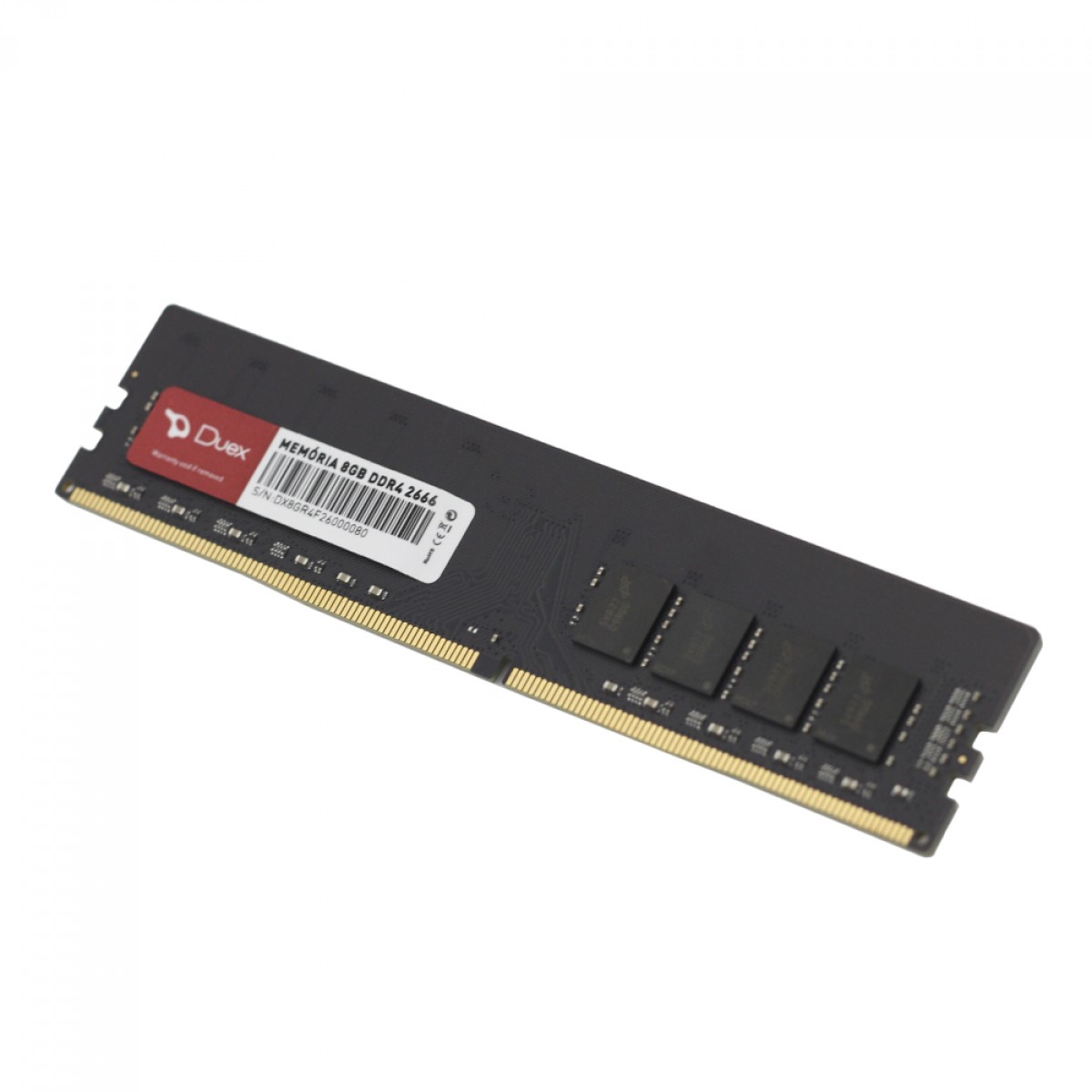 Memória DDR4 Duex, 8GB, 2666Mhz, Black, DXN8GBR42666