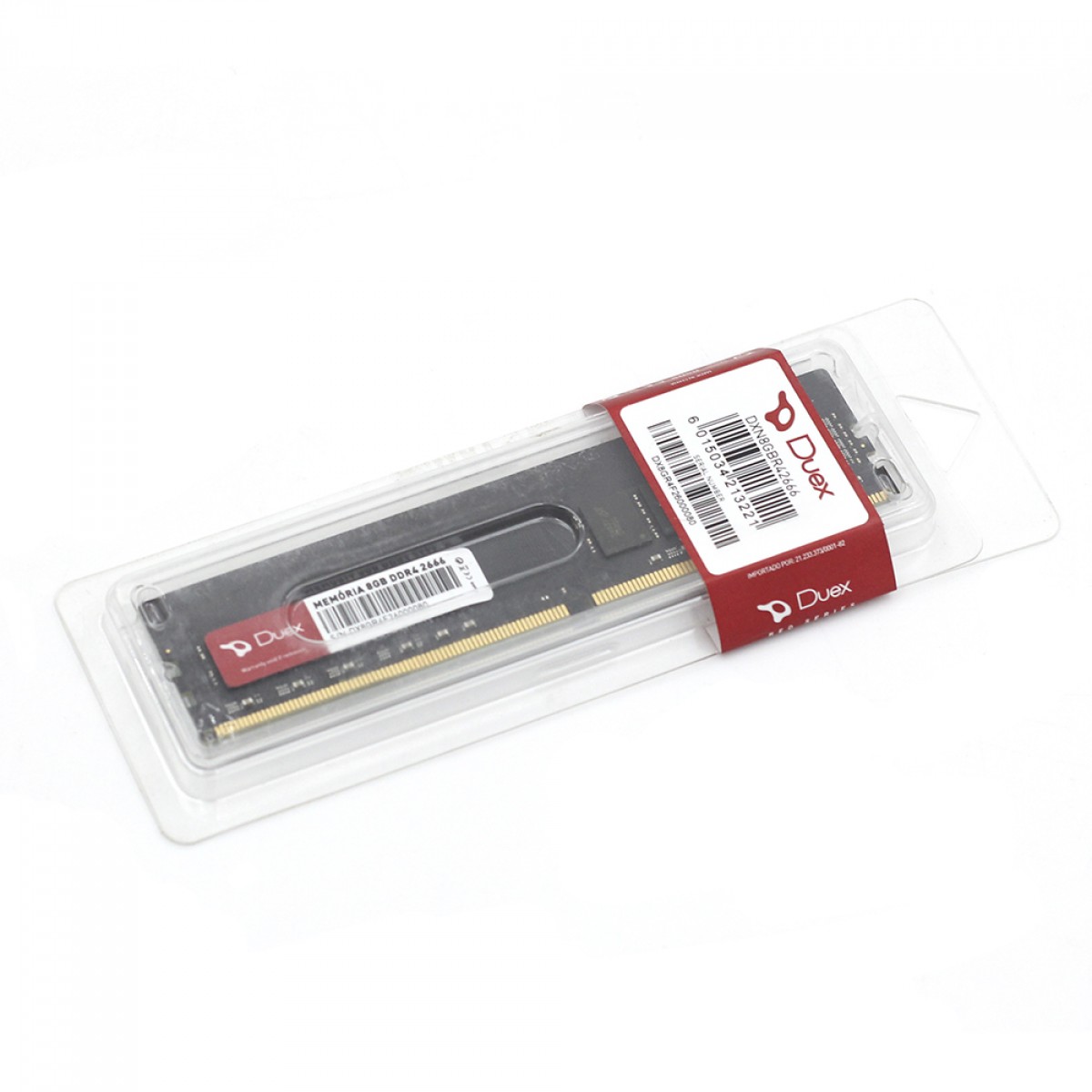 Memória DDR4 Duex, 8GB, 2666Mhz, Black, DXN8GBR42666