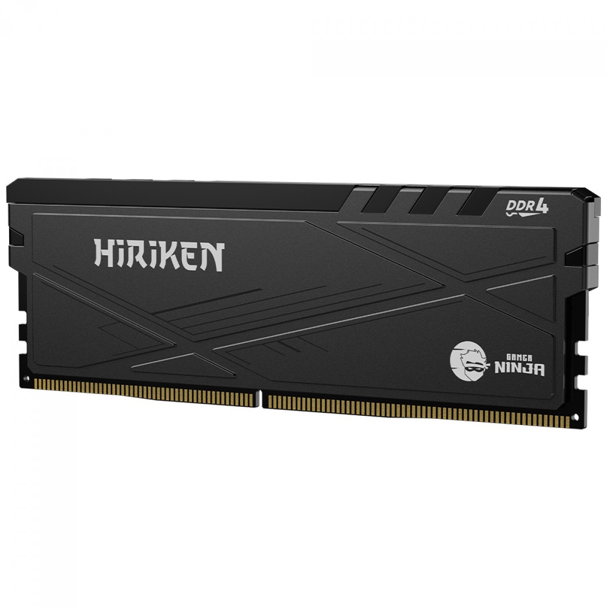 Memória DDR4 Gamer Ninja Hiriken, 16GB, 3200MHz, Preto, GN-RM-HK16G32C22BD4N