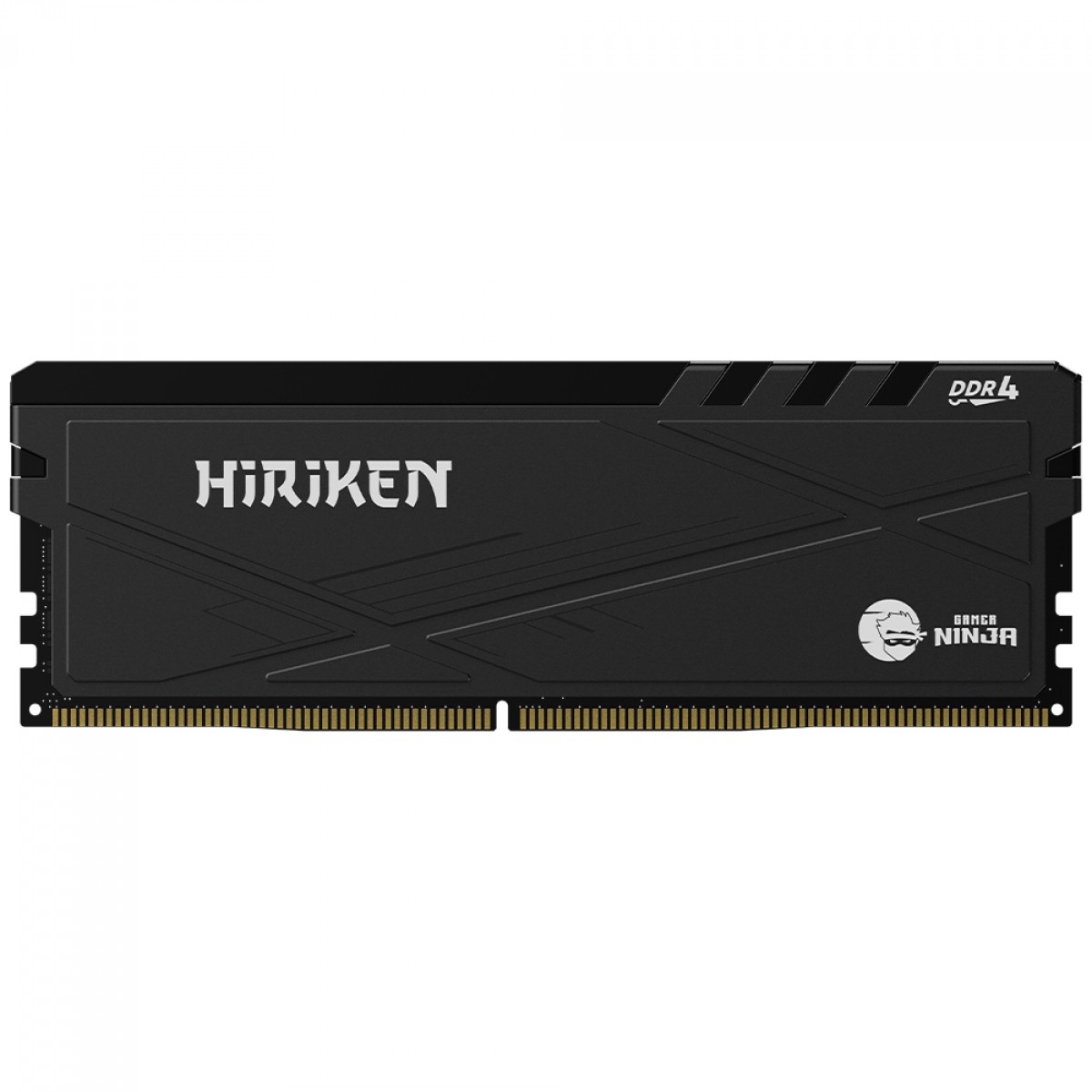 Memória DDR4 Gamer Ninja Hiriken, 16GB, 3200MHz, Preto, GN-RM-HK16G32C22BD4N