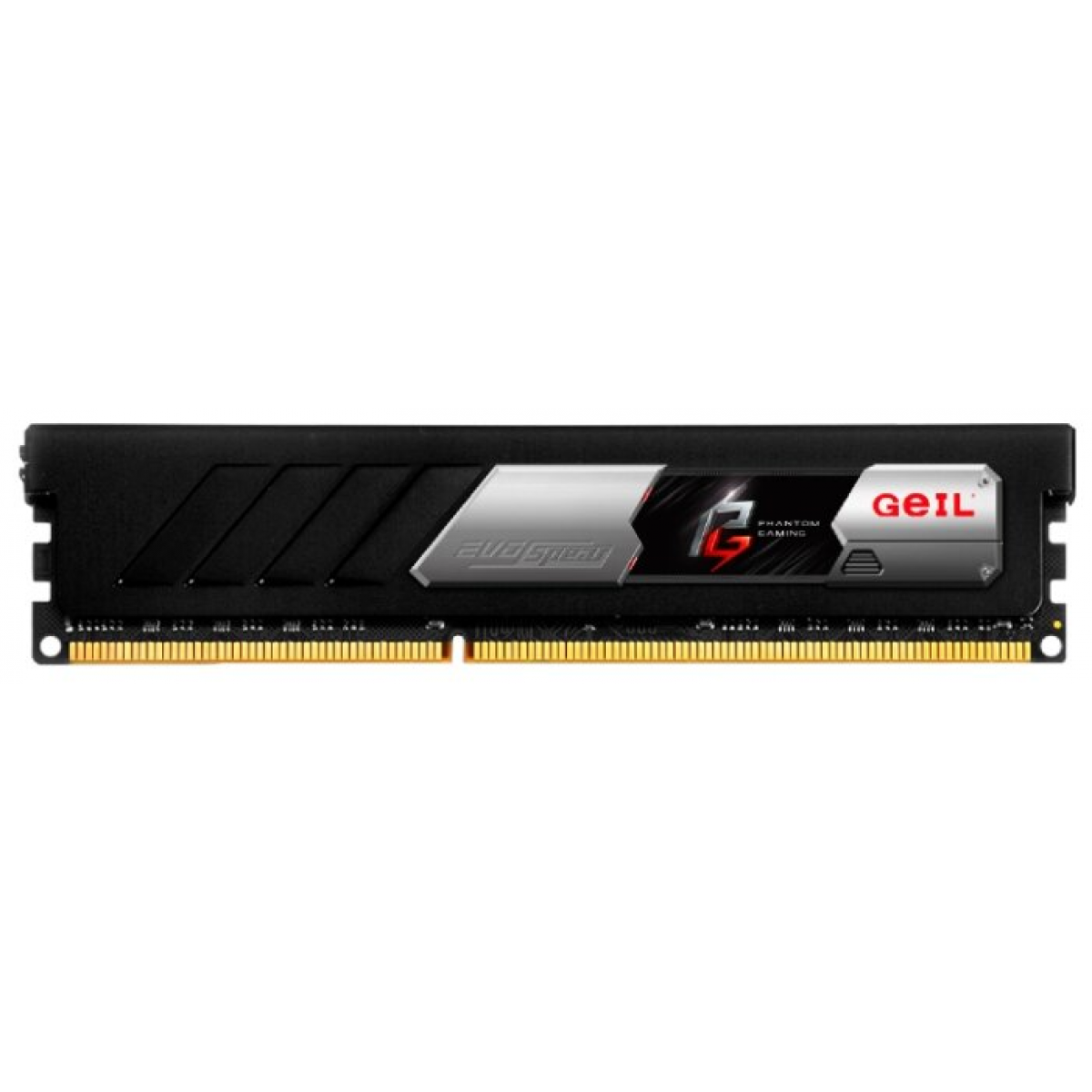 Memória DDR4 Geil Evo Phantom Gaming, 8GB 3000MHz, Black, GASF48GB3000C16ASC