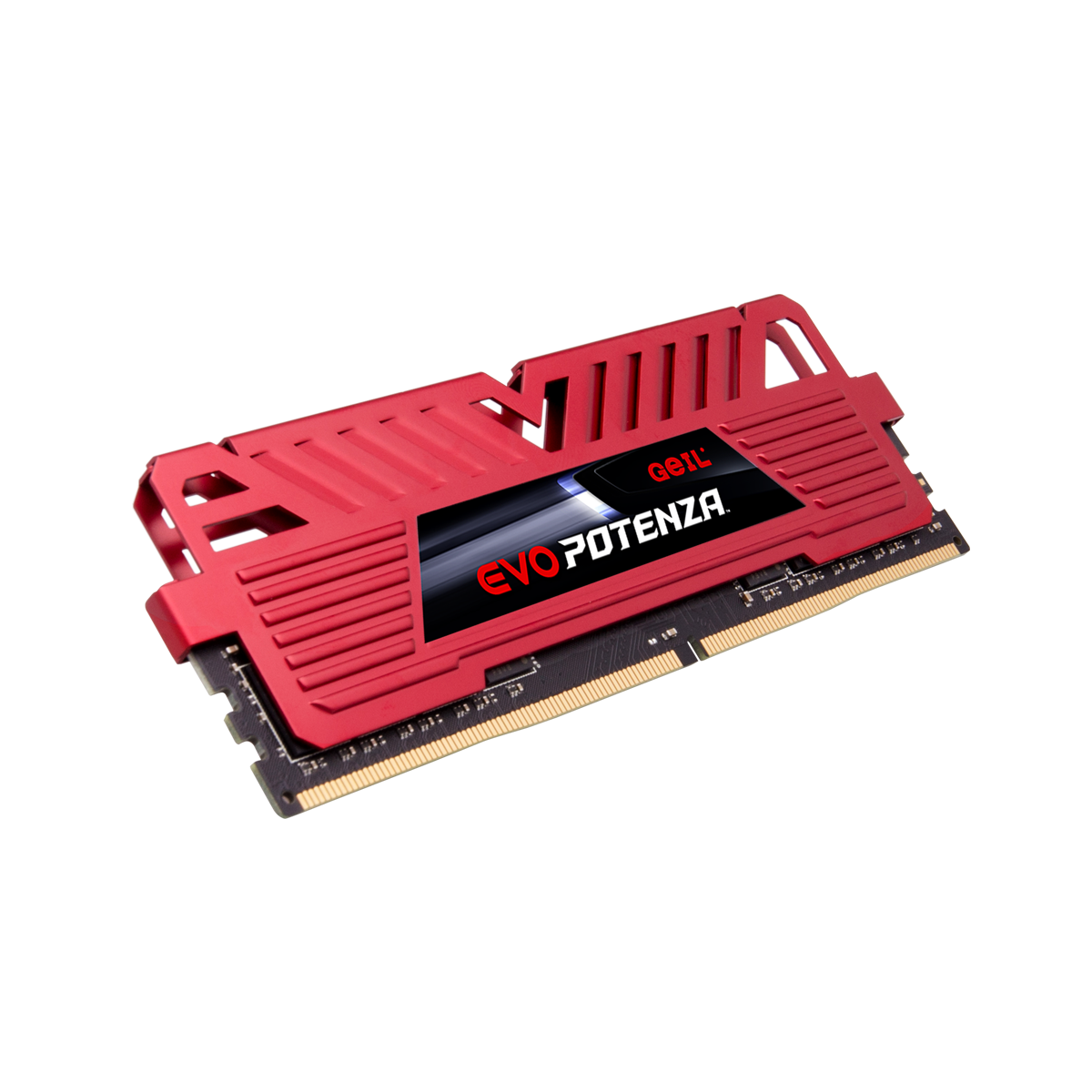 Memória DDR4 Geil Evo Potenza, 16GB, 3200MHz, Red, GAPR416GB3200C16BSC
