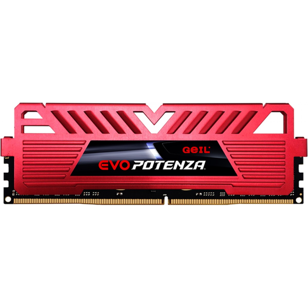 Memória DDR4 Geil Evo Potenza, 8GB 3200MHz, Red, GAPR48GB3200C16ASC