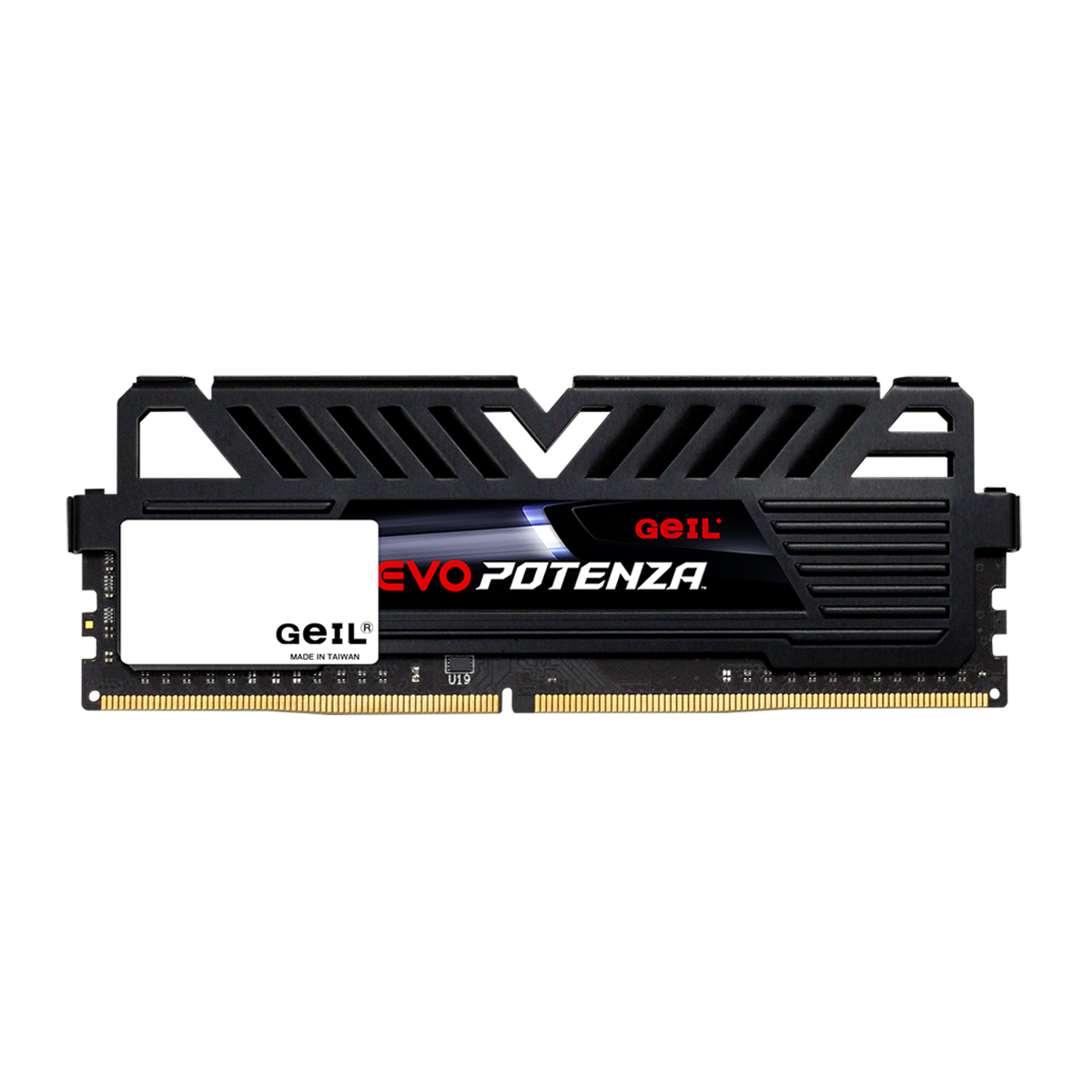 Memória DDR4 Geil Evo Potenza AMD, 16GB (2x8GB) 3200MHz, Black, GAPB416GB3200C16BDC