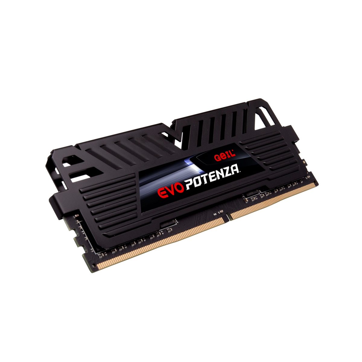 Memória DDR4 Geil Evo Potenza AMD, 16GB (2x8GB) 3200MHz, Black, GAPB416GB3200C16BDC