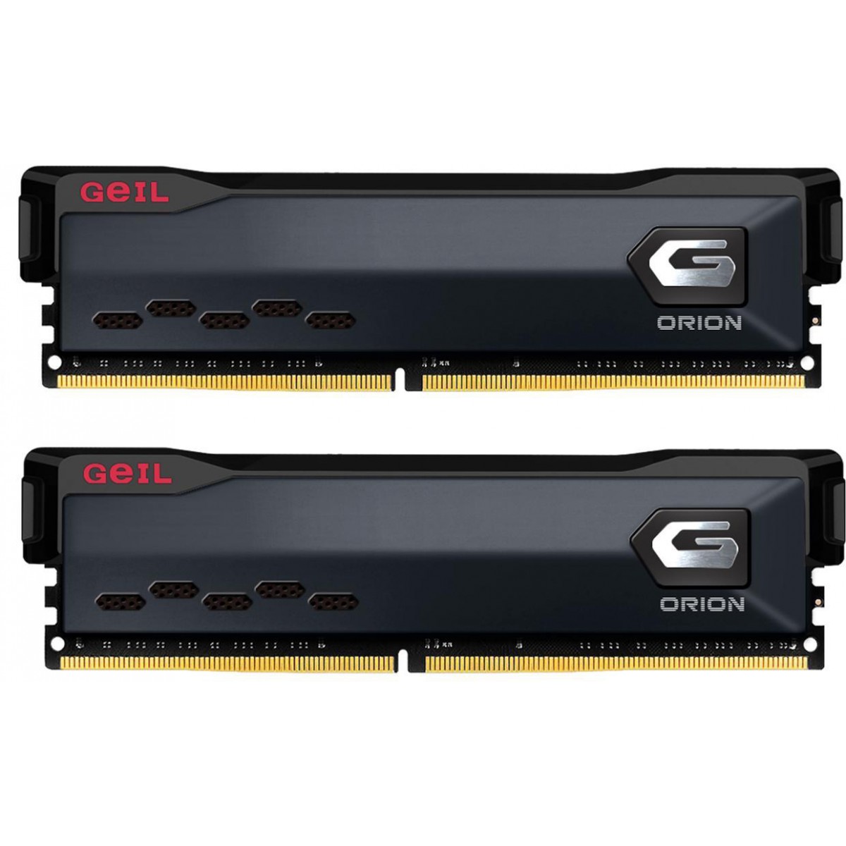 Memória DDR4 Geil Orion, 16GB (2x8GB) 3200MHz, Gray, GAOG416GB3200C16ADC