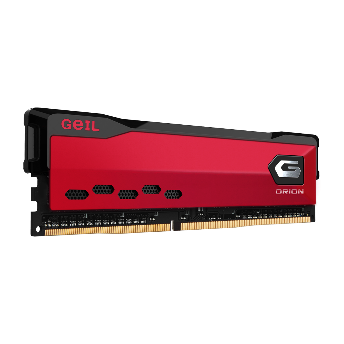 Memória DDR4 Geil Orion, 16GB (2x8GB) 4000MHz, Red, GAOR416GB4000C18BDC