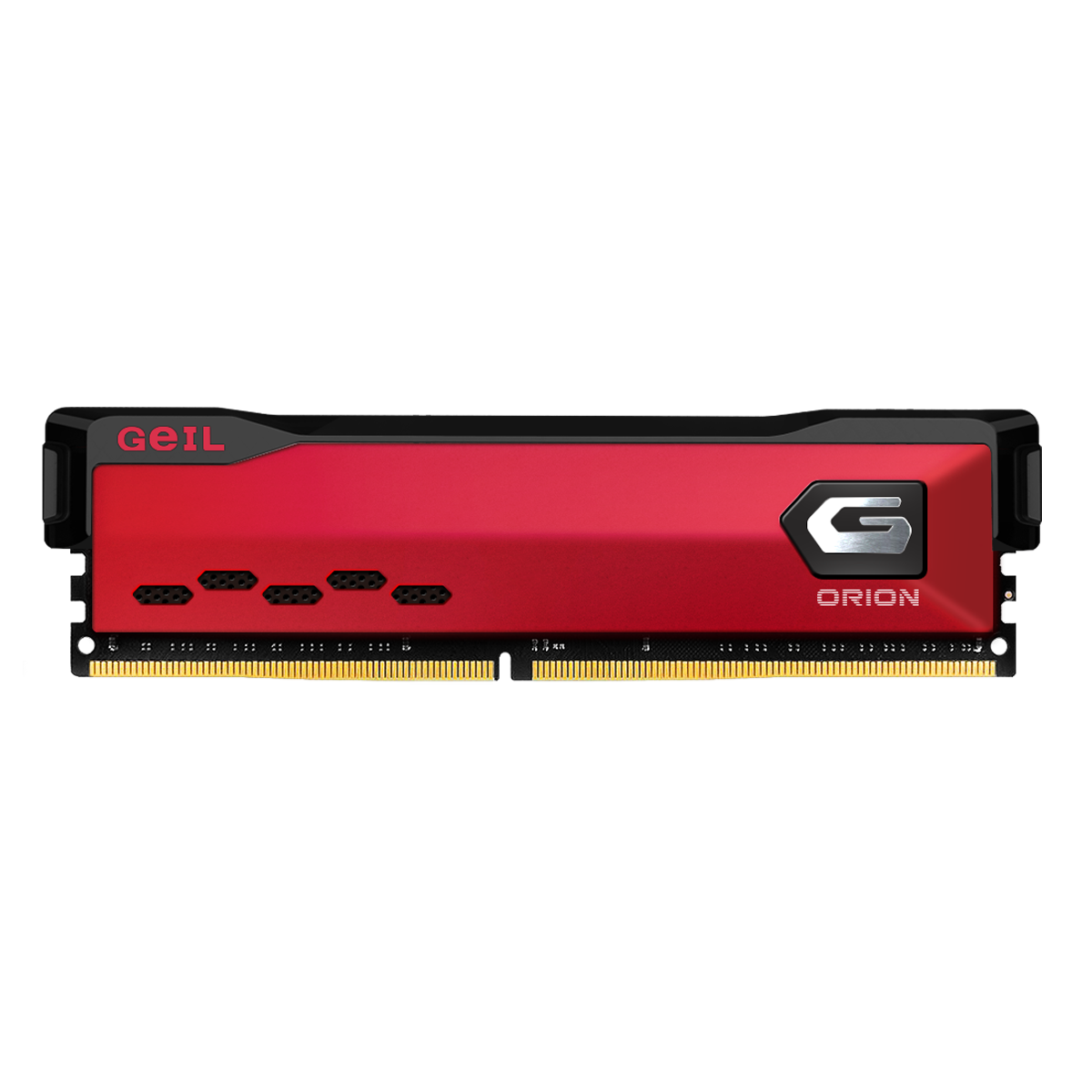 Memória DDR4 Geil Orion, 16GB (2x8GB) 4000MHz, Red, GAOR416GB4000C18BDC