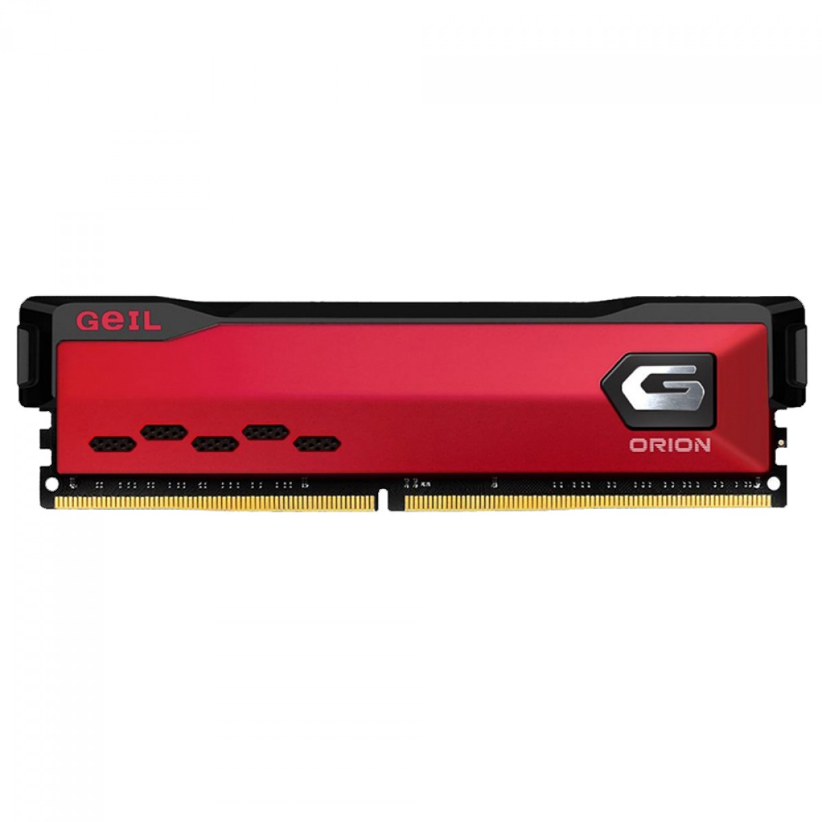 Memória DDR4 Geil Orion, 16GB 3000MHz, Red, GAOR416GB3000C16ASC