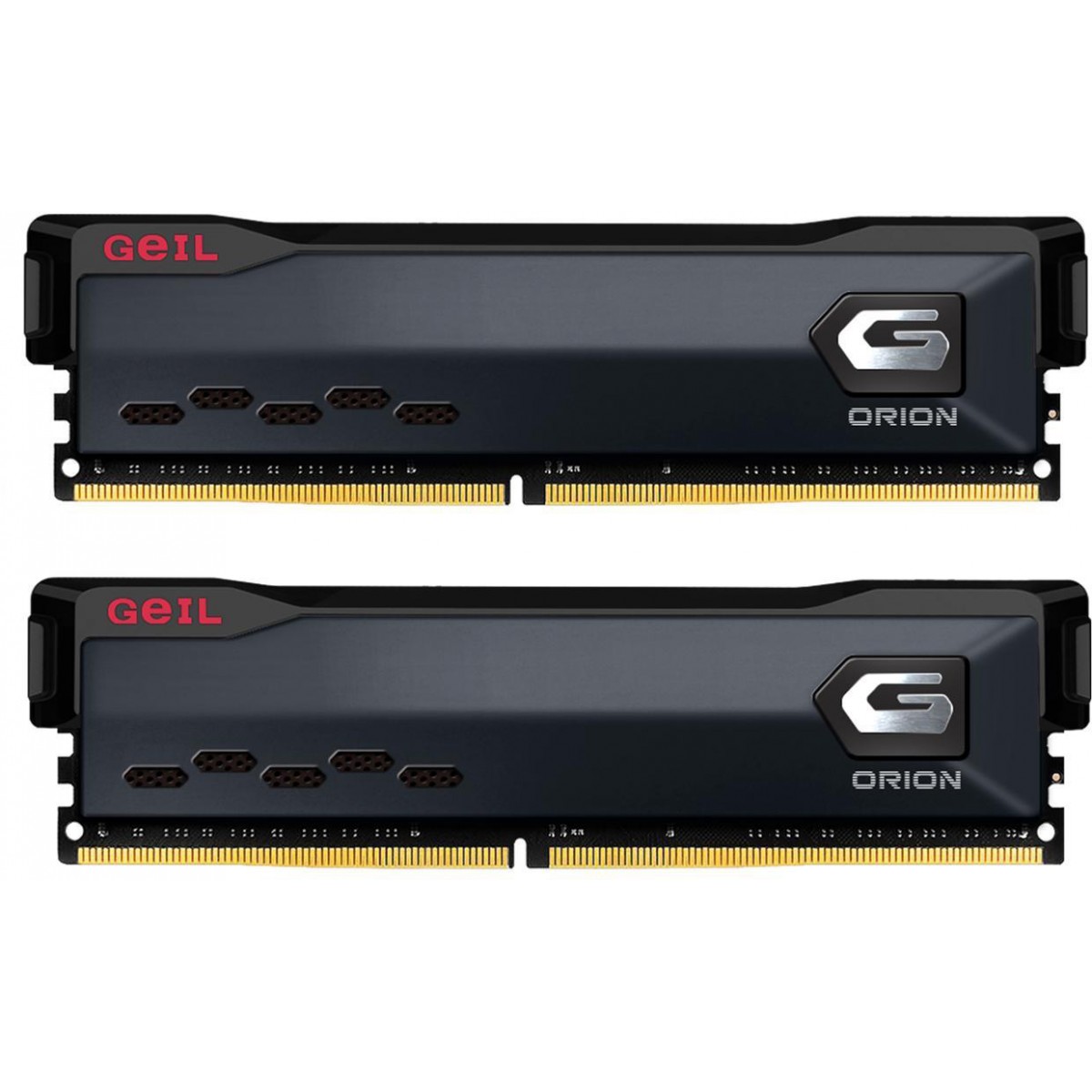 Memória DDR4 Geil Orion, 32GB (2x16GB) 3000MHz, Gray, GAOG432GB3000C16ADC