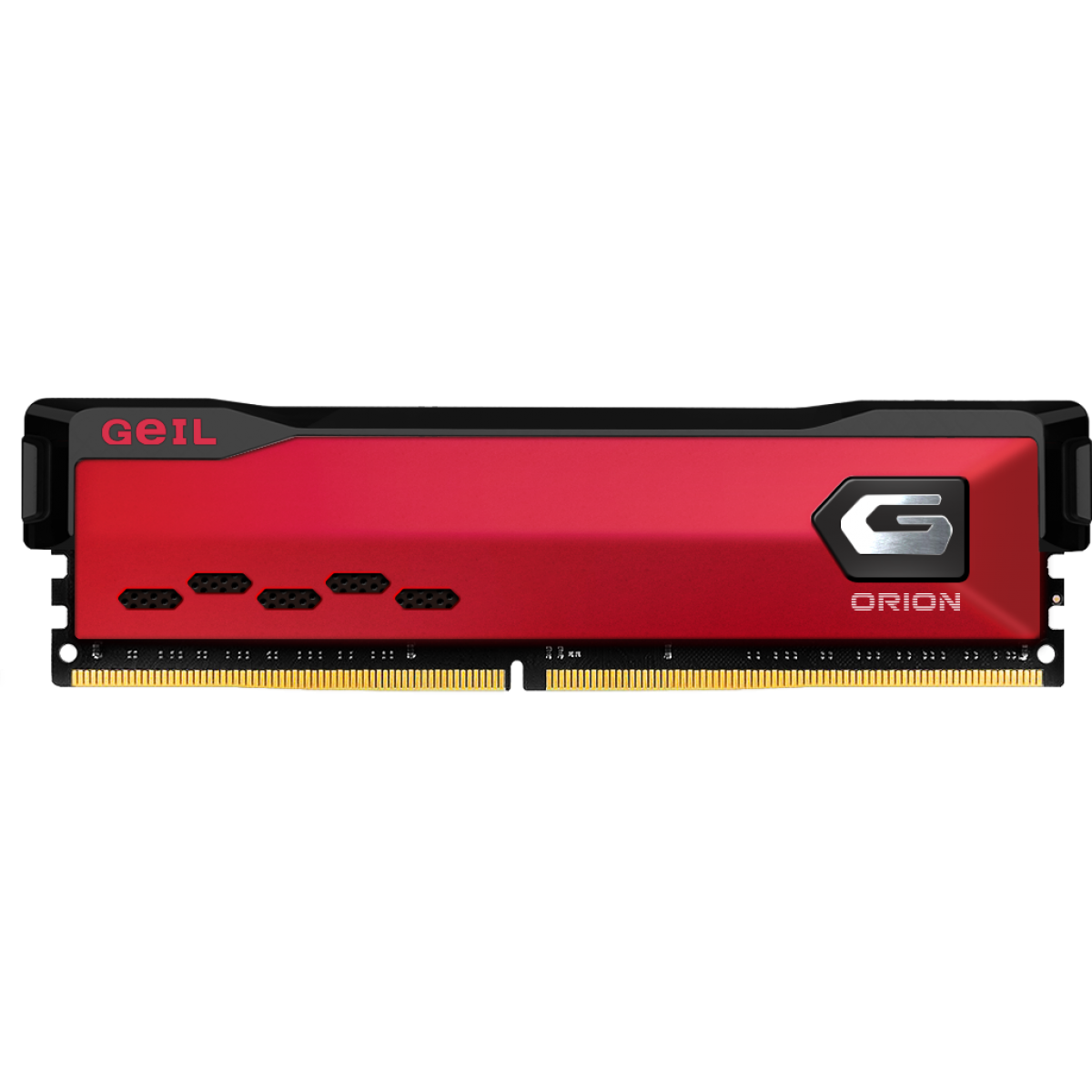 Memória DDR4 Geil Orion, 8GB 3600MHz, Red, GAOR48GB3600C18BSC