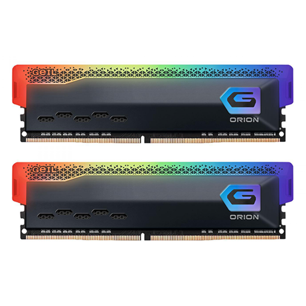 Memória DDR4 Geil Orion RGB, 16GB (2x8GB), 3000MHz, Gray, GAOSG48GB3000C16ASC x 2
