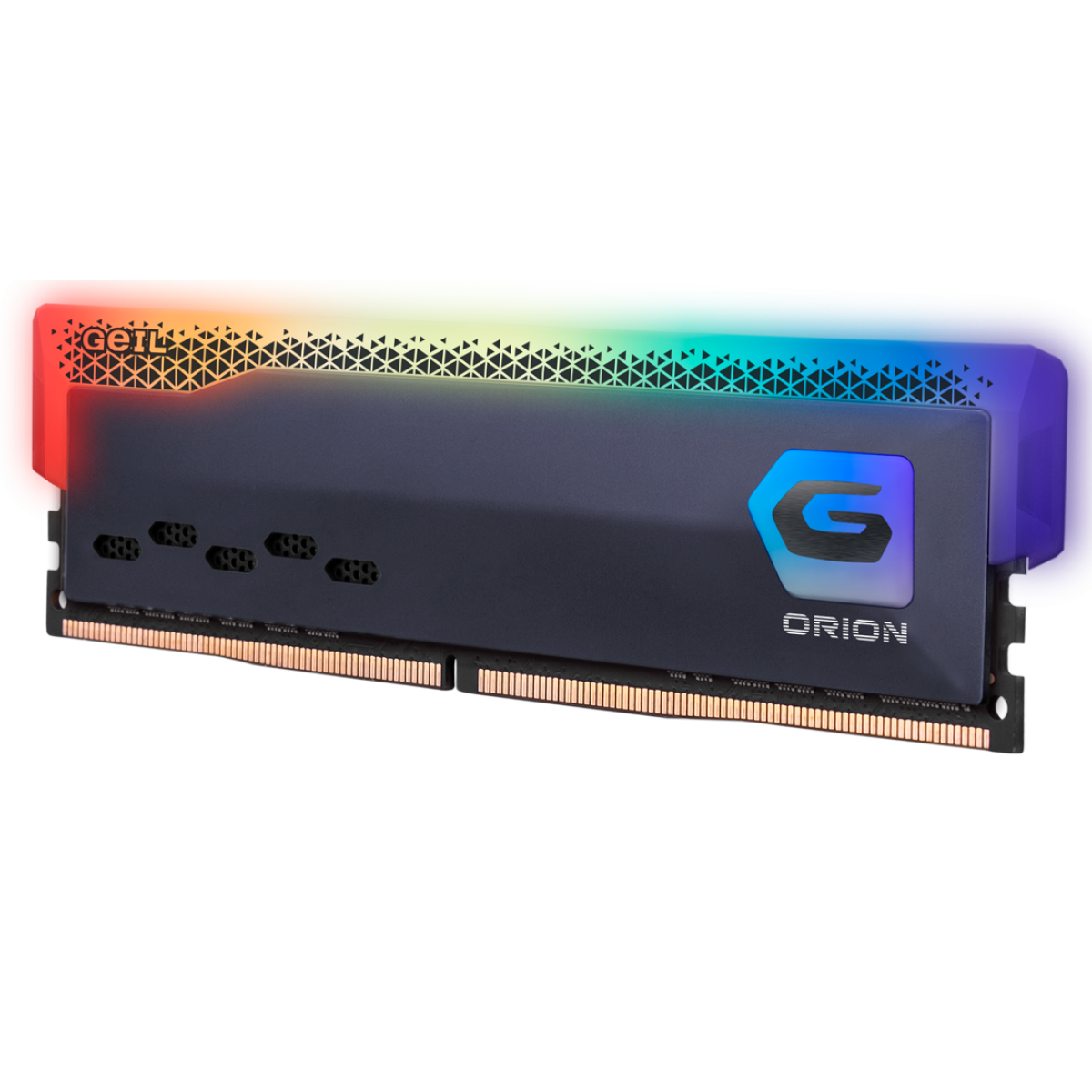 Memória DDR4 Geil Orion RGB, 8GB, 3000MHz, Gray, GAOSG48GB3000C16ASC