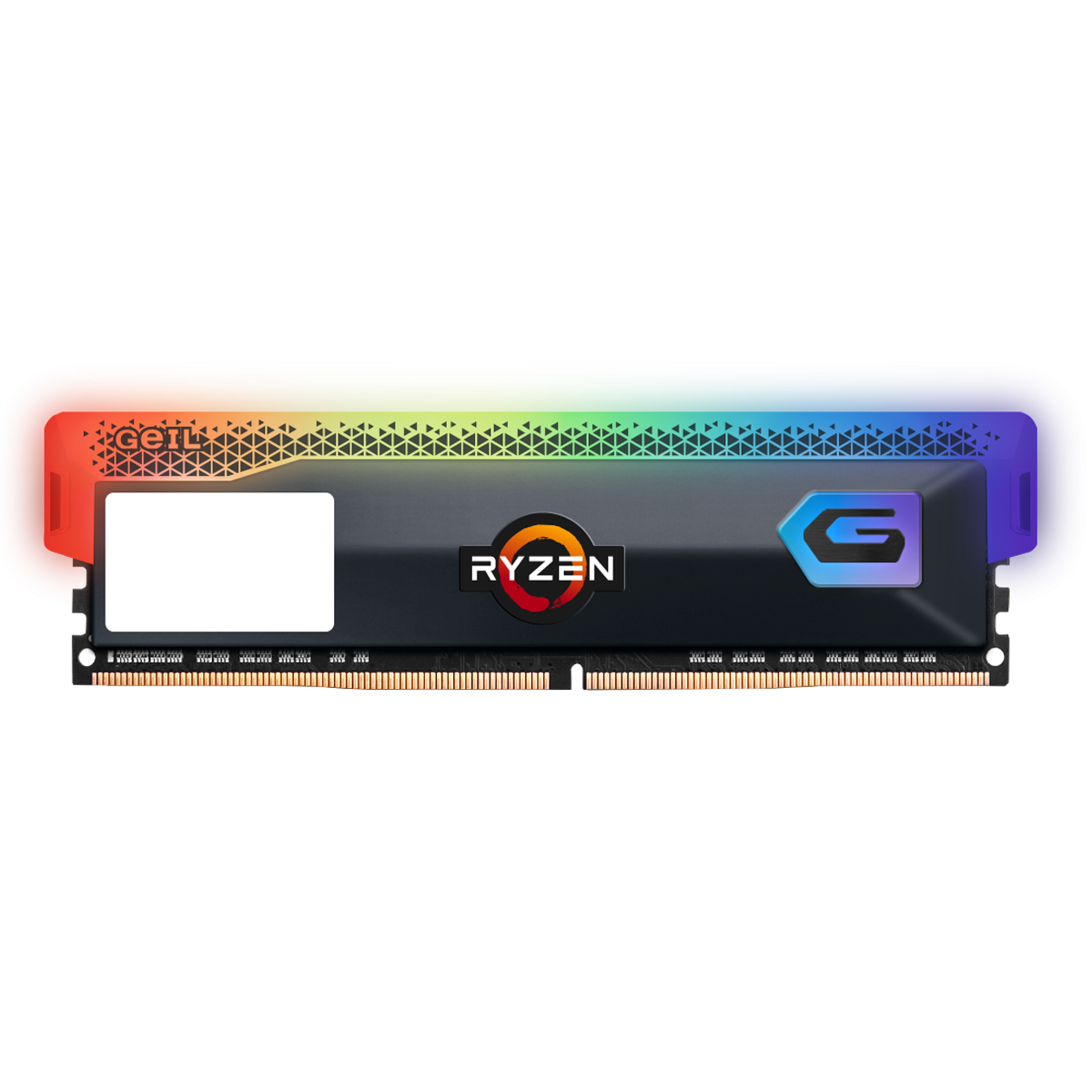 Memória DDR4 Geil Orion RGB, 8GB, 3200MHz, Gray, GAOSG48GB3200C16BSC