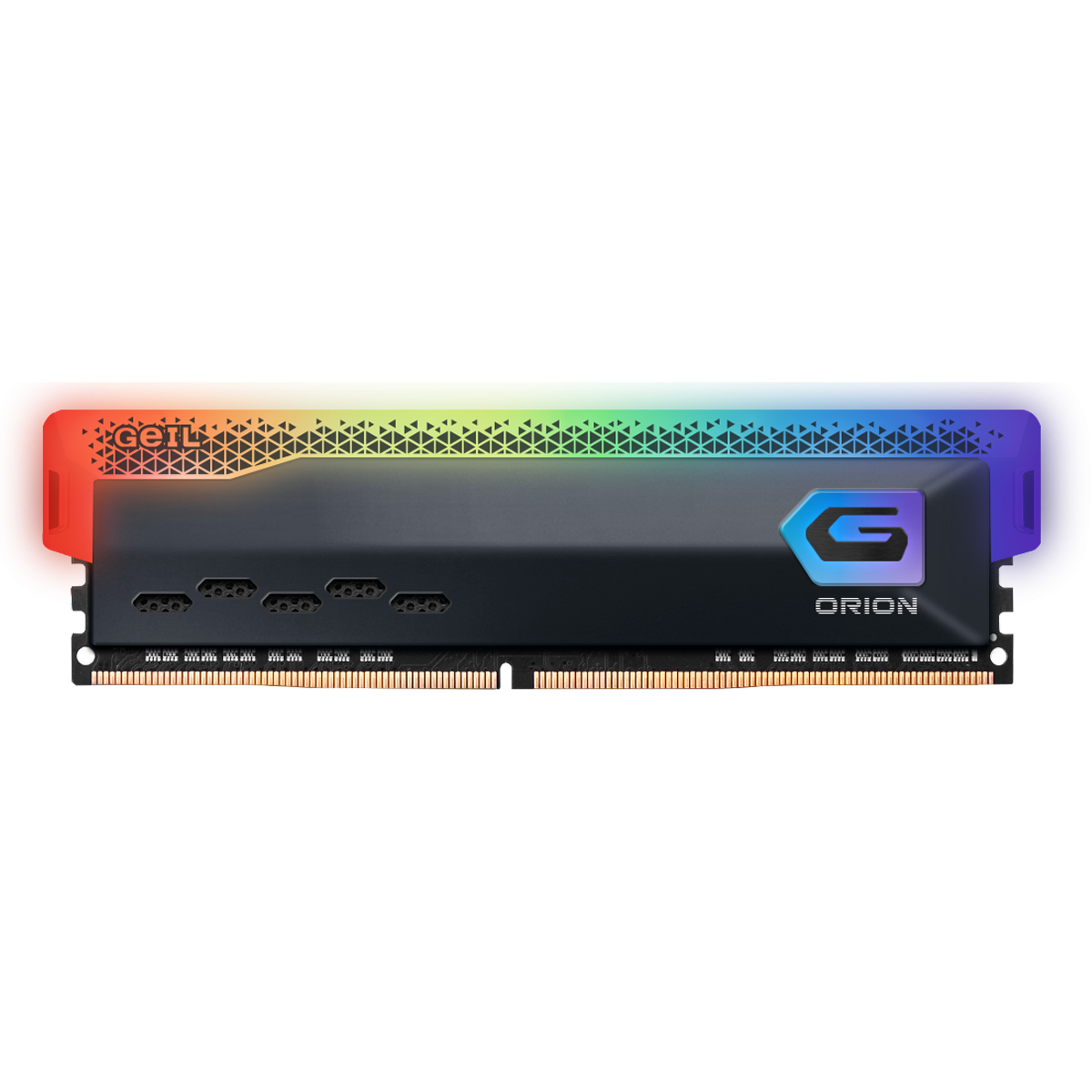 Memória DDR4 Geil Orion RGB, Edição AMD, 8GB, 3600MHz, Gray, GAOSG48GB3600C18BSC