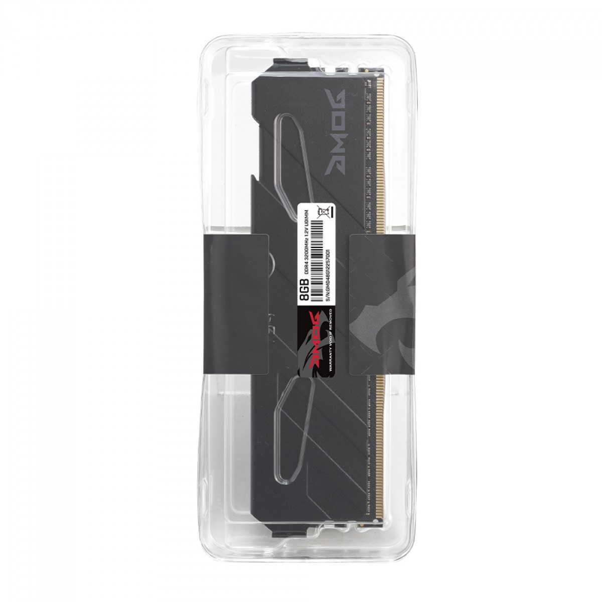 Memória DDR4 GMOG, 8GB, 3200MHz, Preto, GMOG-8GB3200