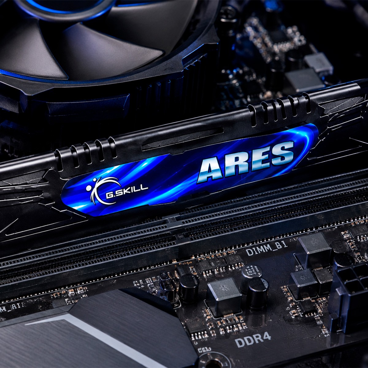 Memória DDR4 G.Skill Ares, 8GB, 3600MHz, Preta, F4-3600C15Q2-64GAKB