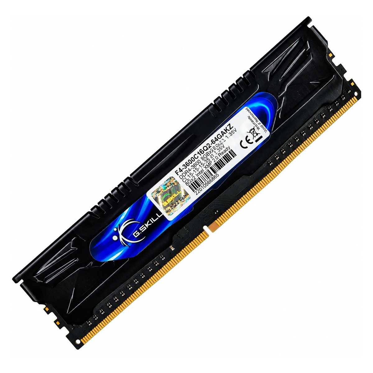 Memória DDR4 G.Skill Ares, 8GB, 3600MHz, Preta, F4-3600C16Q2-64GAKZ