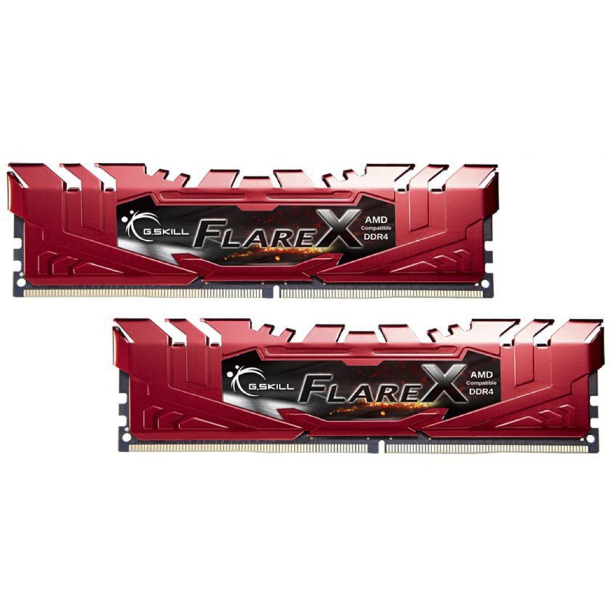 Memória DDR4 G.Skill Flare X, 16GB (2x8GB) 2400MHz, F4-2400C15D-16GFXR